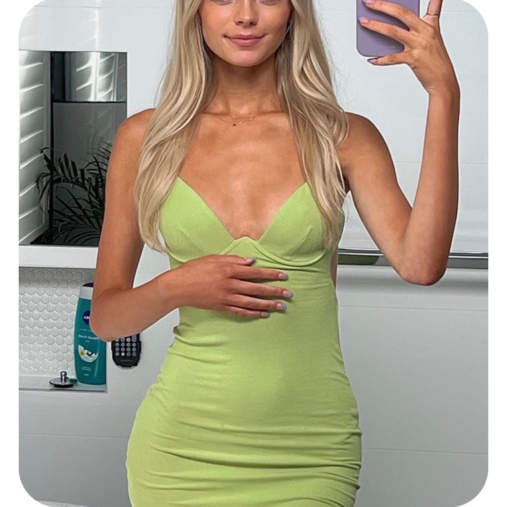 White fox boutique mini dress